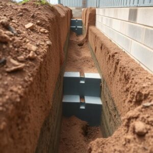 foundation excavation